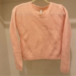 Aeropostale light pink knit sweater